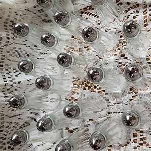 Lot Of 19 Glass Salt & Pepper Shakers